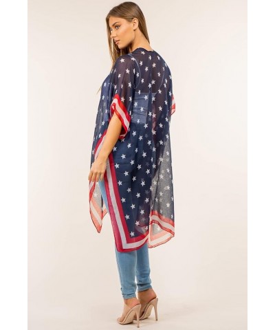 CCFW Women's USA Flag Theme Vintage Kimono Cover-up Shawl Vest … 4132 Kimono $13.99 Swimsuits