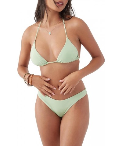 Women's Standard Saltwater Solids Venice Top Oasis | Saltwater Solids Venice $26.70 Swimsuits