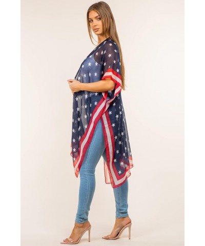 CCFW Women's USA Flag Theme Vintage Kimono Cover-up Shawl Vest … 4132 Kimono $13.99 Swimsuits