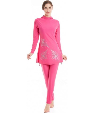 Women Muslim Swimwear Islamic Modest Swimsuit Full Body Beachwear Burkini Y3 $19.21 Swimsuits