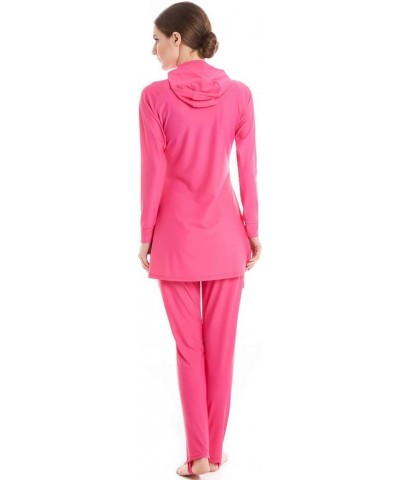 Women Muslim Swimwear Islamic Modest Swimsuit Full Body Beachwear Burkini Y3 $19.21 Swimsuits