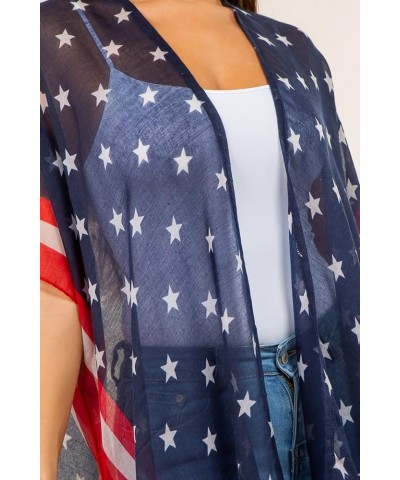 CCFW Women's USA Flag Theme Vintage Kimono Cover-up Shawl Vest … 4132 Kimono $13.99 Swimsuits