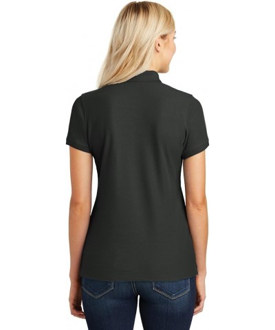 Ladies Core Classic Pique Polo. L100 Deep Black $9.38 Shirts