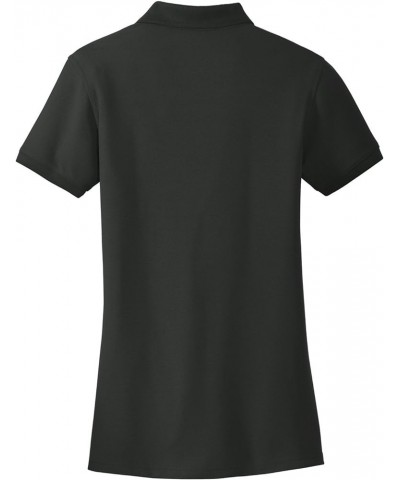 Ladies Core Classic Pique Polo. L100 Deep Black $9.38 Shirts