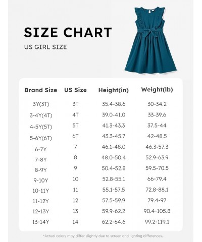 Matching Family Outfits Mommy and Me Spaghetti Strap Casual Sleeveless Dresses and Short-Sleeve T-Shirts Sets Girl Dark Green...