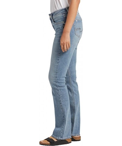 Women's Elyse Mid Rise Comfort Fit Slim Bootcut Jeans Med Wash Ecf291 $13.34 Jeans