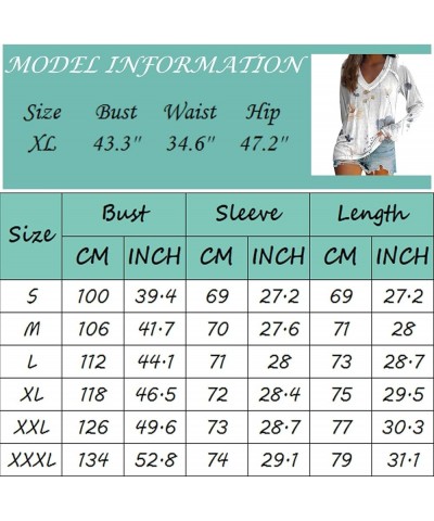 Womens Fall Fashion 2023,Women's Elegant Floral Print V Neck Shirt Long Sleeve Tee Oversized Loose Graphic Tunic Top 2-blue $...