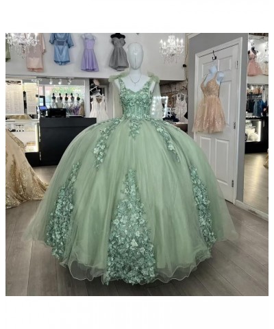 Women's Off Shoulder Quinceanera Dresses Ball Gown with Train Puffy Sweet 15 16 Dresses 3D Flowers Prom Dresses XY078 Gold $4...