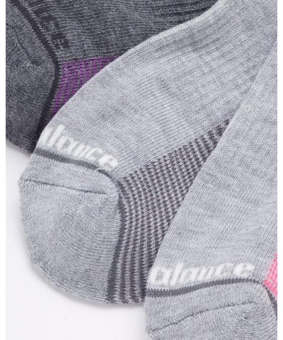 Women's Athletic Socks - Cushion Quarter Cut Ankle Socks (12 Pack) 4-10 Grey Multi $13.74 Activewear