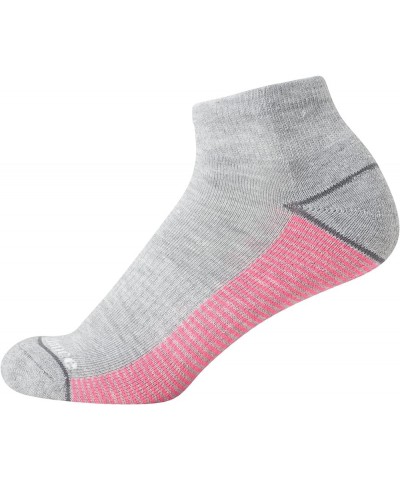 Women's Athletic Socks - Cushion Quarter Cut Ankle Socks (12 Pack) 4-10 Grey Multi $13.74 Activewear