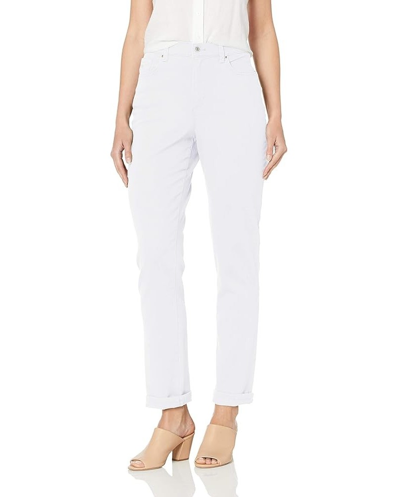 Women's Amanda Classic High Rise Tapered Jean Vintage White $16.73 Jeans