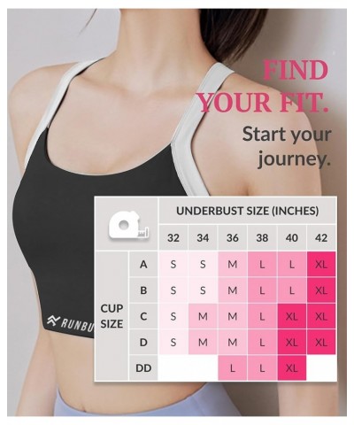 Studio Crisscross Medium-High Support Padded Sports Bra Black $9.90 Lingerie