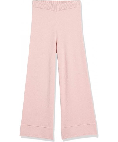 Women's Bernadette Pull-on Loose-fit Cropped Sweater Pant Zephyr Pink $23.85 Pants