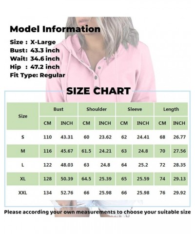 Hoodies for Women Hoodies Y2K Womens Oversized Hoodies Fleece Sweatshirts Long Sleeve Sweaters Pullover with Pocket 01-blue $...