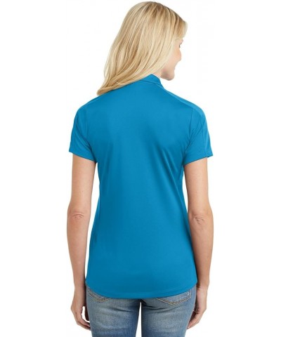 Ladies Diamond Jacquard Polo. L569 Blue Wake $10.81 Shirts