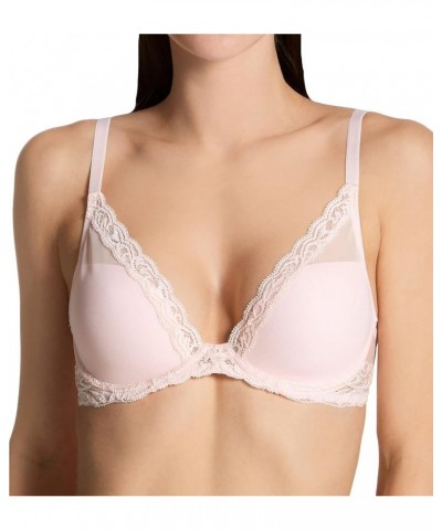 Feathers Contour Plunge Bra Sheer Pink $24.97 Lingerie