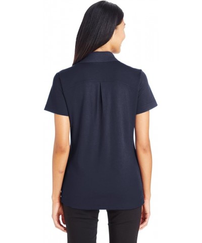 DG LDS HTHR PIMA SPT BLD POLO Navy $12.19 Shirts