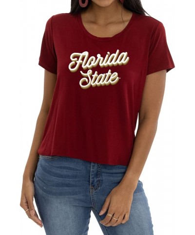 Women's Apparel NCAA Scoop Neck Tee Florida State Seminoles $24.44 T-Shirts