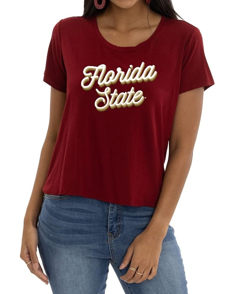 Women's Apparel NCAA Scoop Neck Tee Florida State Seminoles $24.44 T-Shirts