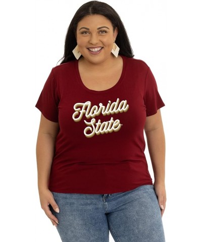 Women's Apparel NCAA Scoop Neck Tee Florida State Seminoles $24.44 T-Shirts