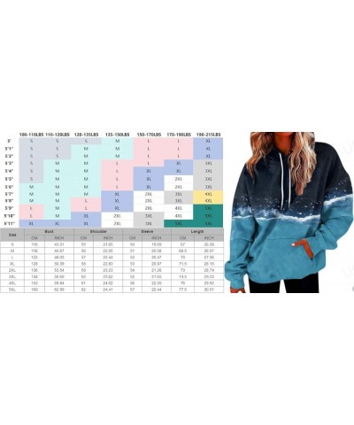 Womens Gradient Hoodie Casual Oversized Hooded Sweatshirts Loose Fit Drawstring Trendy Pullover Tops 2024 Spring New 100-beig...