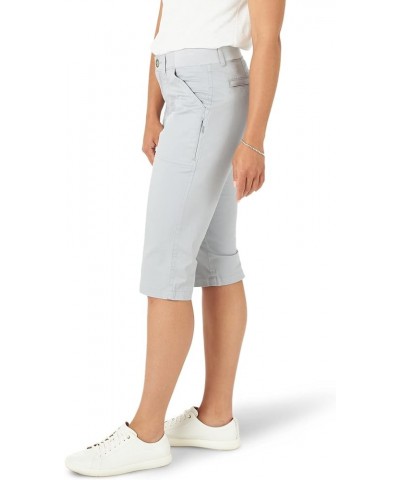 Women's Flex-to-go Utility Capri Pant Material Gray $21.39 Pants