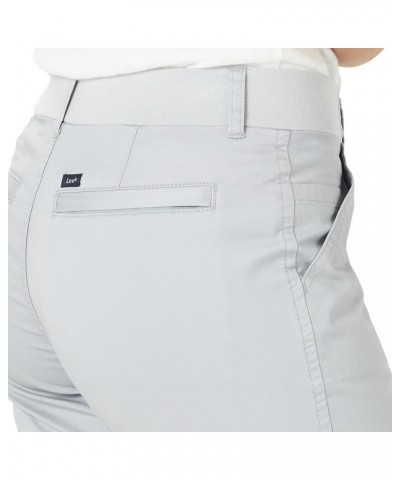 Women's Flex-to-go Utility Capri Pant Material Gray $21.39 Pants