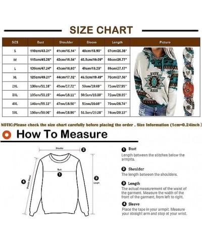 Womens fall fashion 2023 hoodies Western Aztec Geometric Long Sleeve Sweatshirts Ethnic Graphic Pullover Casual Tops S $8.69 ...