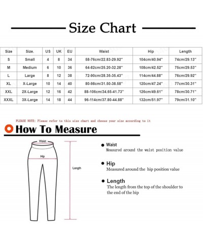 Women's Linen Pants Straight Leg Summer Casual Sweatpants Comfy Elastic Waist Workout Capris Trousers with Pockets 04-waterme...