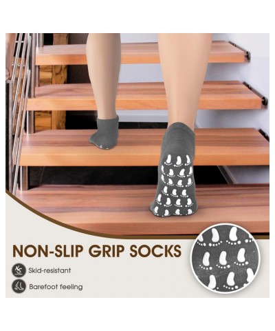 Women Non Slip Pilate Grip Socks Yoga Barre Socks with Grips Hospital Socks Slipper Socks for Home Workout& Leisure $13.79 Ac...