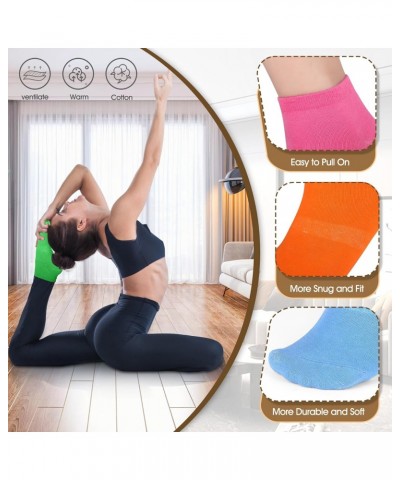 Women Non Slip Pilate Grip Socks Yoga Barre Socks with Grips Hospital Socks Slipper Socks for Home Workout& Leisure $13.79 Ac...