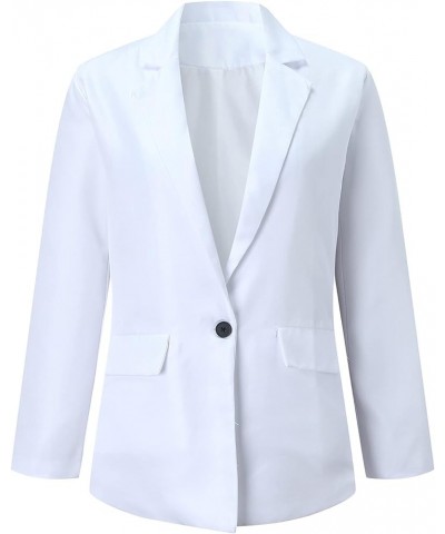 Womens Blazers Casual,Womens Casual Blazers Open Front Long Sleeve Work Office Jackets Blazer Blazer for Women Z1white $14.21...