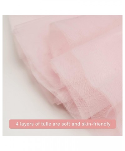 Girls Women Ballet Skirt Dance Wrap Skirt Chiffon Toddler Ballet Skirts Pink Tutu Skirt $8.60 Skirts