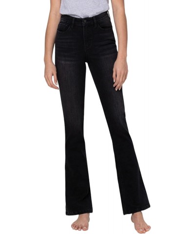 High Rise Slim Bootcut Jeans Black F4620-27 $46.95 Jeans