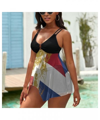 Dominican Flag Bikini Swimsuit Women Vintage Sexy Swimsuit Bikini S Large White-1-3 $20.69 Swimsuits