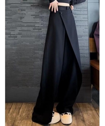 High Life Streetwear: Women's Boyfriend Jeans, Wide Leg, Baggy Fit, Punk Denim in Black Black $15.88 Jeans