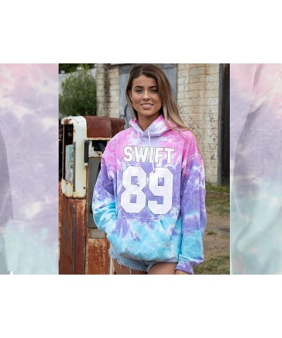 Swift 89 Birth Year Music Fan Era Poets Department Lover Cropped Fleece Hoodie Cotton Candy $24.64 Others