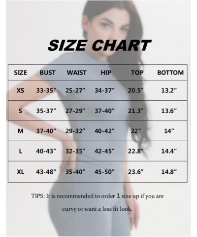 Two Piece Outfits for Women Fitted Crew Neck T-shirt High Waist Leggings Biker Shorts Matching Sets Streetwear Petal-shorts $...