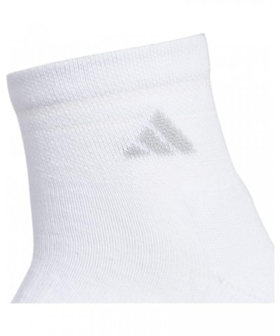 Women's Cushioned Quarter Socks (3-pair) White/Clear Onix Grey $10.45 Activewear