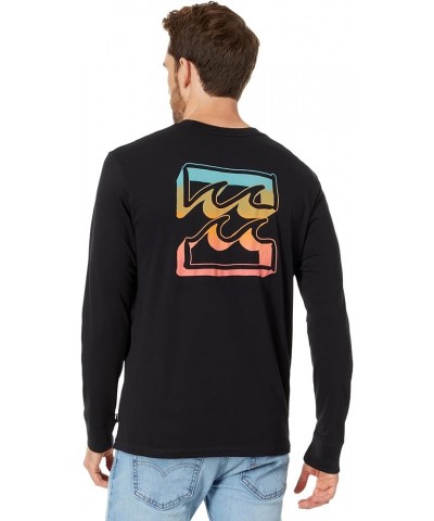 Men's Long Sleeve Graphic Tee Black $17.54 T-Shirts