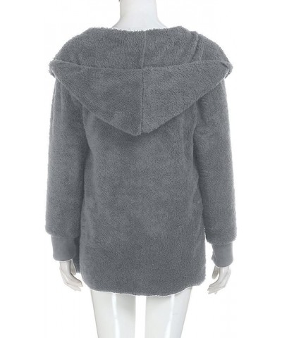 Oversized Cardigans for Women 2023 Winter Trendy Fuzzy Jacket Casual Elegant Open Front Fleece Coat Outwear with Pockets 1201...