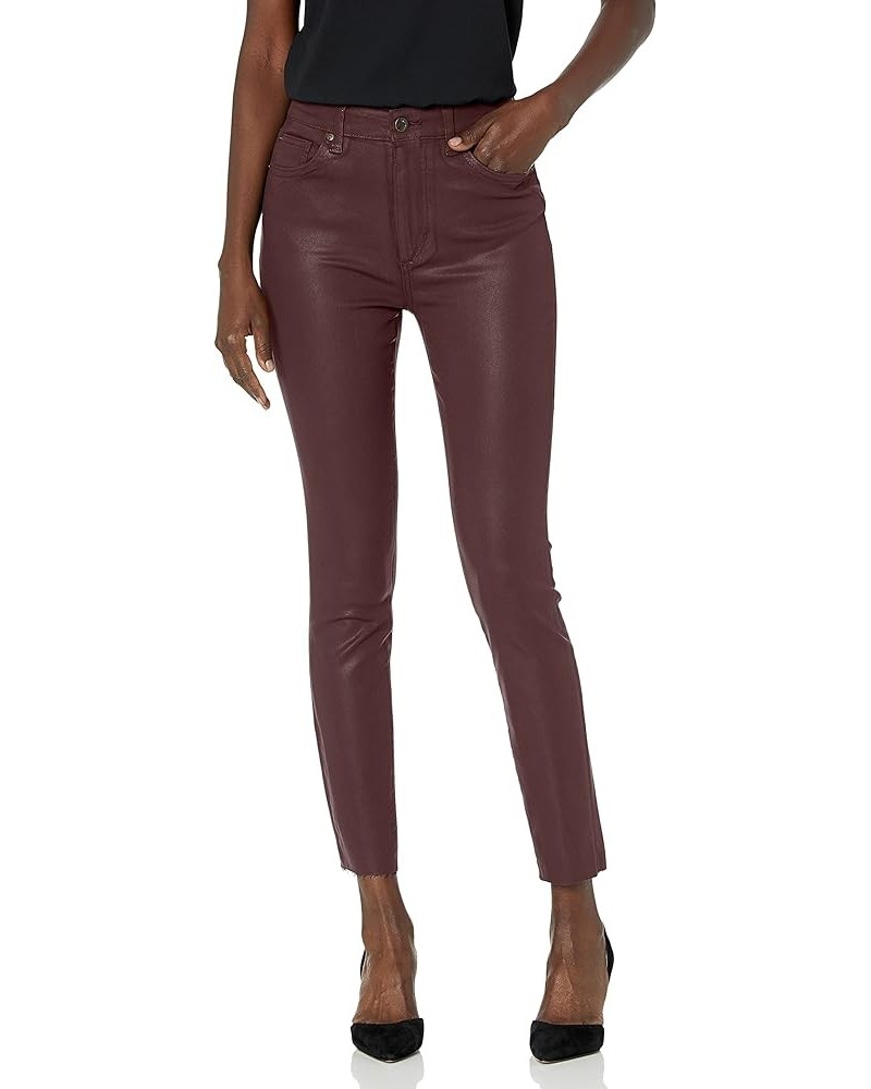 Women's Charlie High Rise Skinny Crop Merlot $44.01 Jeans