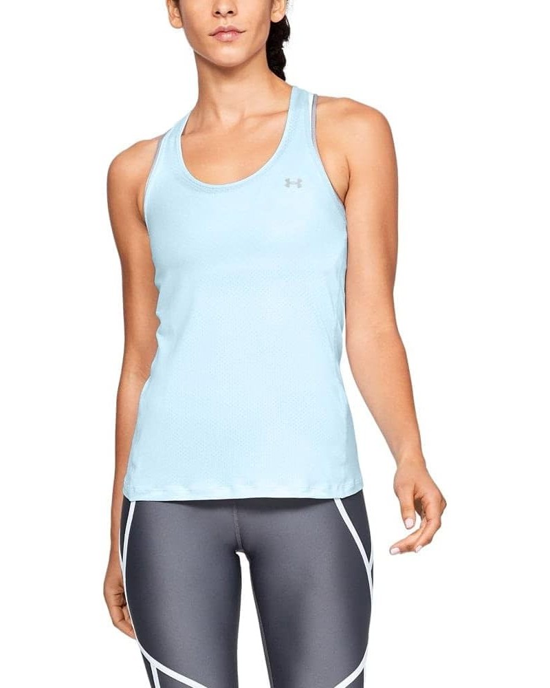 Women's HeatGear Racer Tank Coded Blue $15.95 Activewear