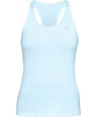 Women's HeatGear Racer Tank Coded Blue $15.95 Activewear