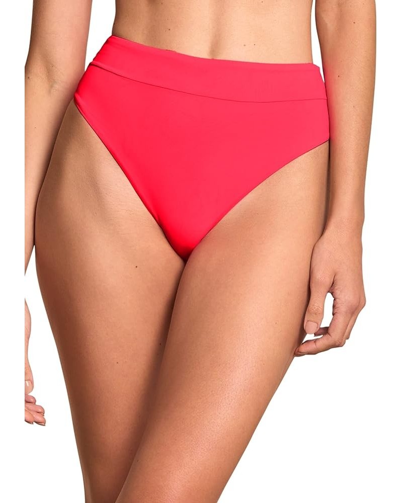 Women's Rise/High Leg Signature Cut Bright Red $29.65 Swimsuits