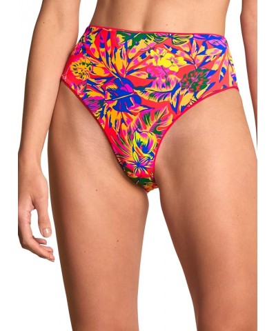 Women's Rise/High Leg Signature Cut Bright Red $29.65 Swimsuits