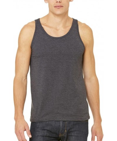 Jersey Tank (3480) Dk Grey Heather $7.94 Shirts