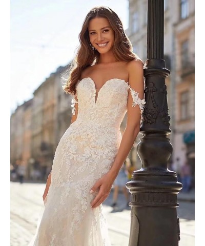 Wedding Dresses for Bride Laces Applique Bridal Gowns for Women A-line Belt Elegant Wedding Gown 2024 L-white $57.20 Dresses