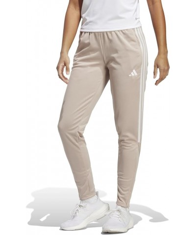 Women's Tiro Pants Wonder Taupe/White $19.28 Pants