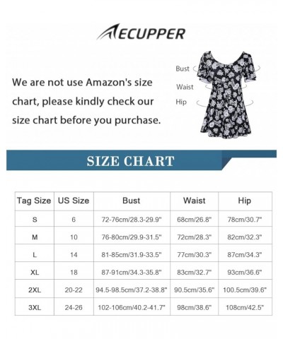 Womens One Piece Swimsuit Plus Size Short Sleeve Swimdress Ruched Bathing Suit with Built in Shorts Black Flower $22.43 Swims...